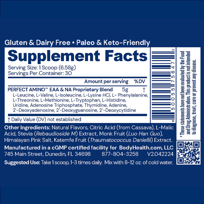 BODYHEALTH® PERFECT AMINO PULVER